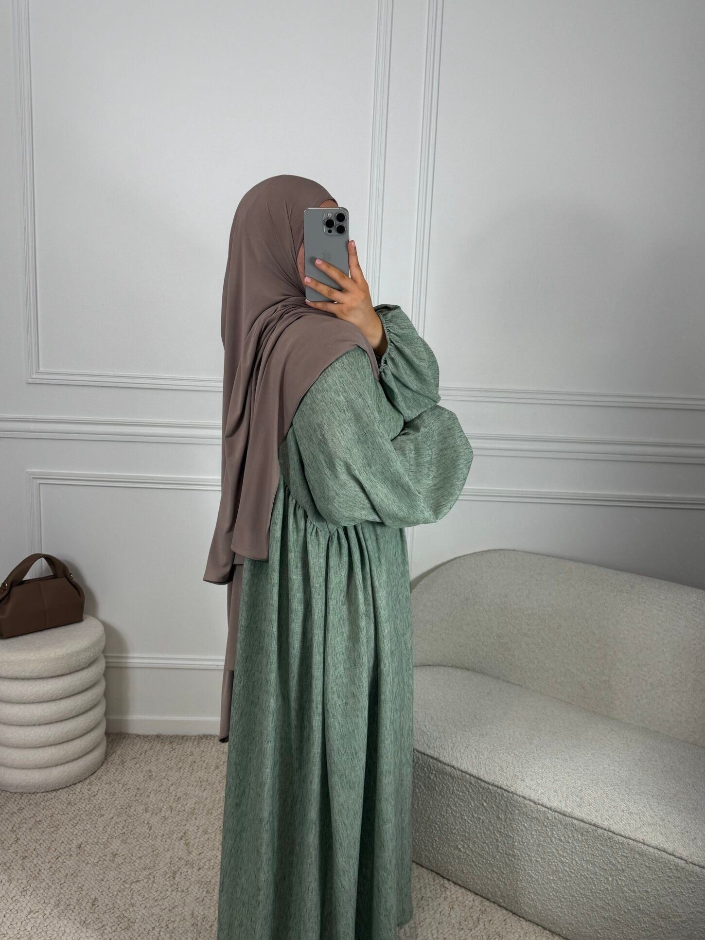 Abaya Layna - beige – Image 2
