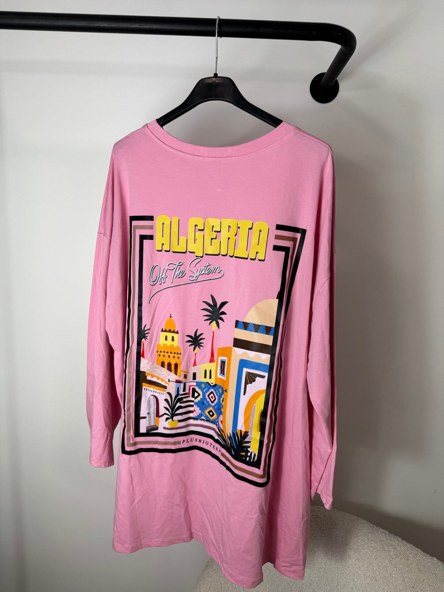 T-shirt algerie - rose