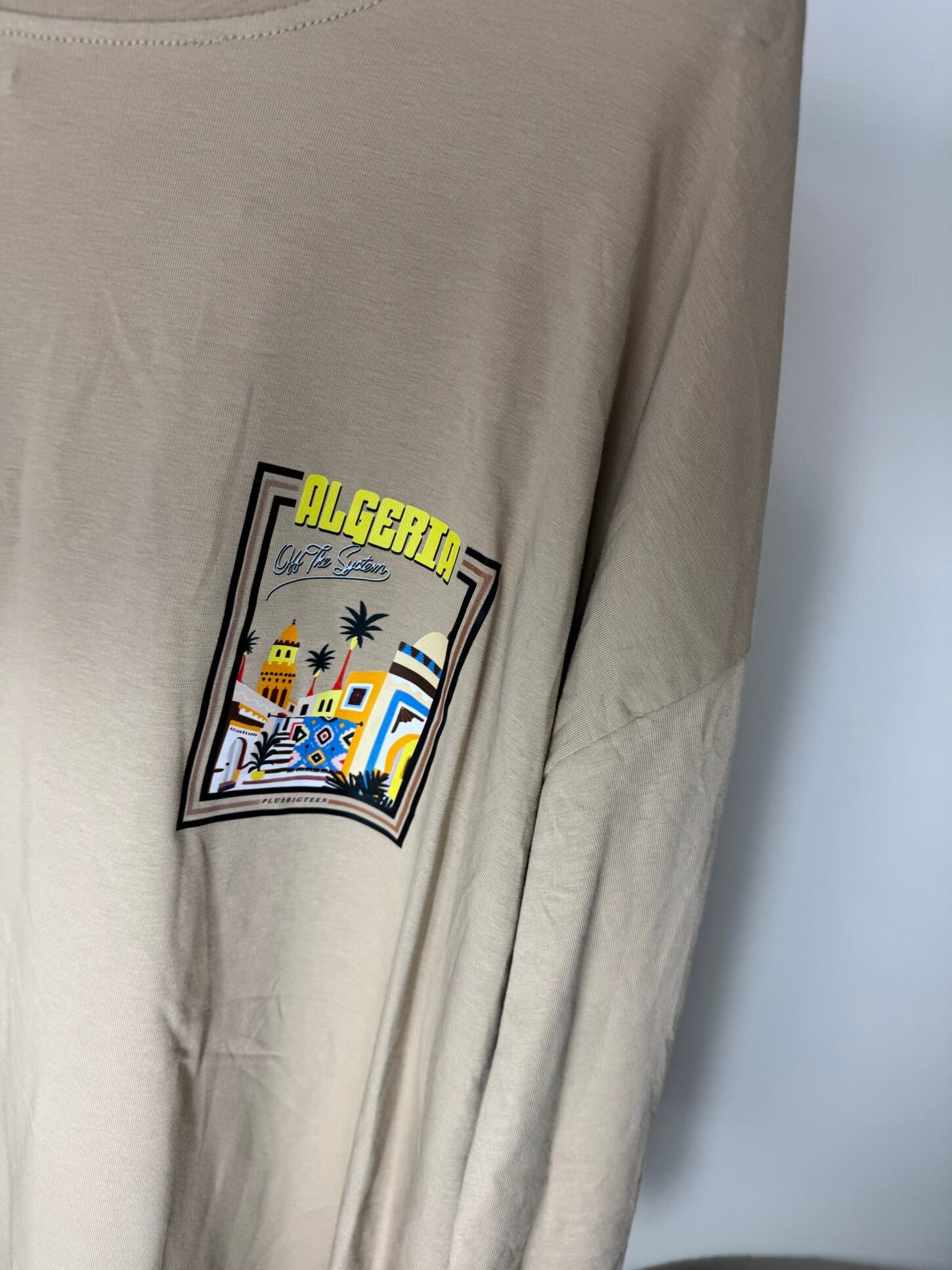 T-shirt algerie - beige