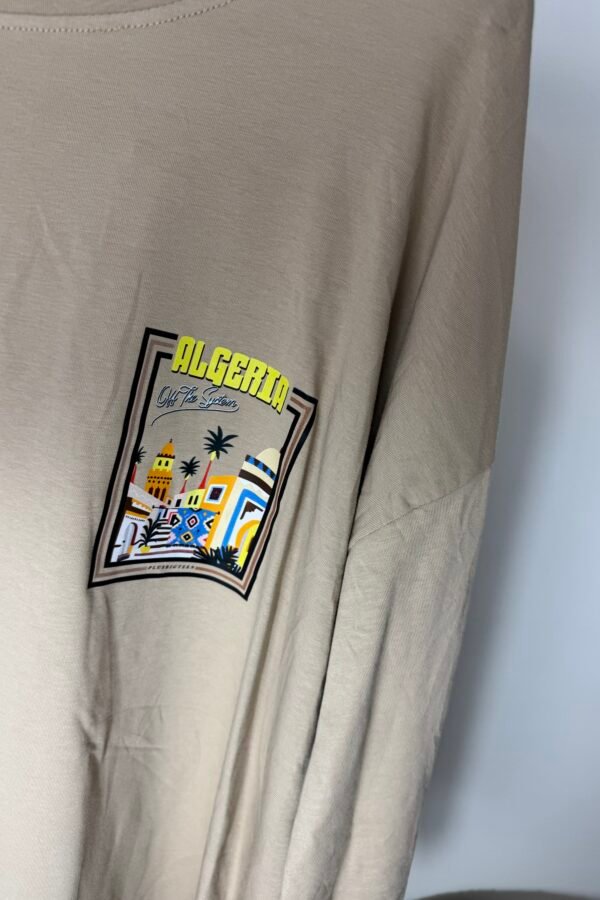 T-shirt algerie – beige