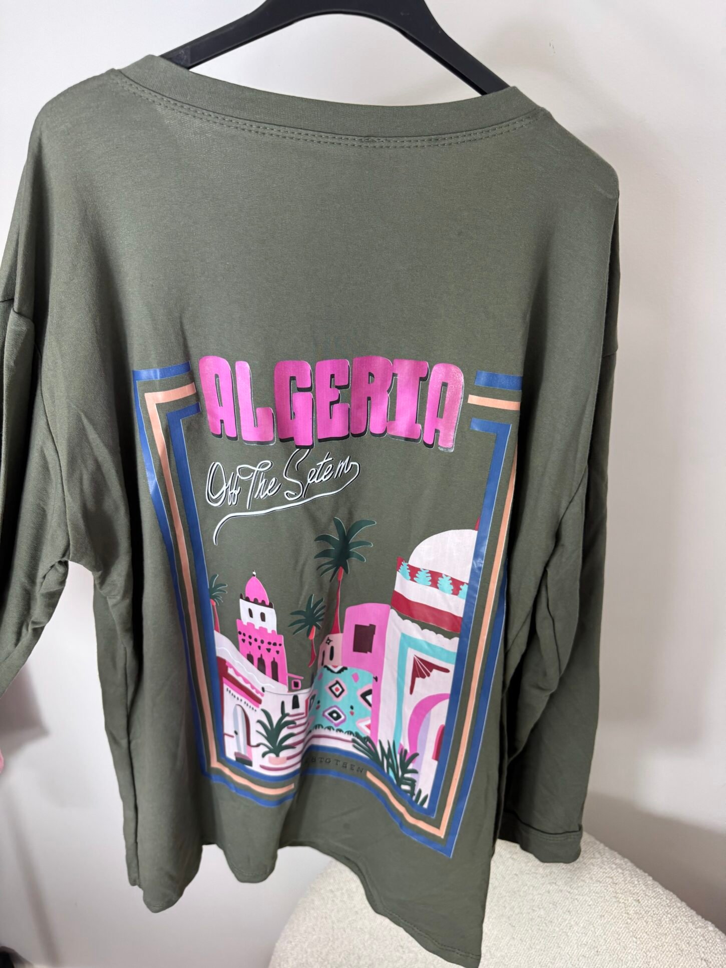 T-shirt algerie - kaki