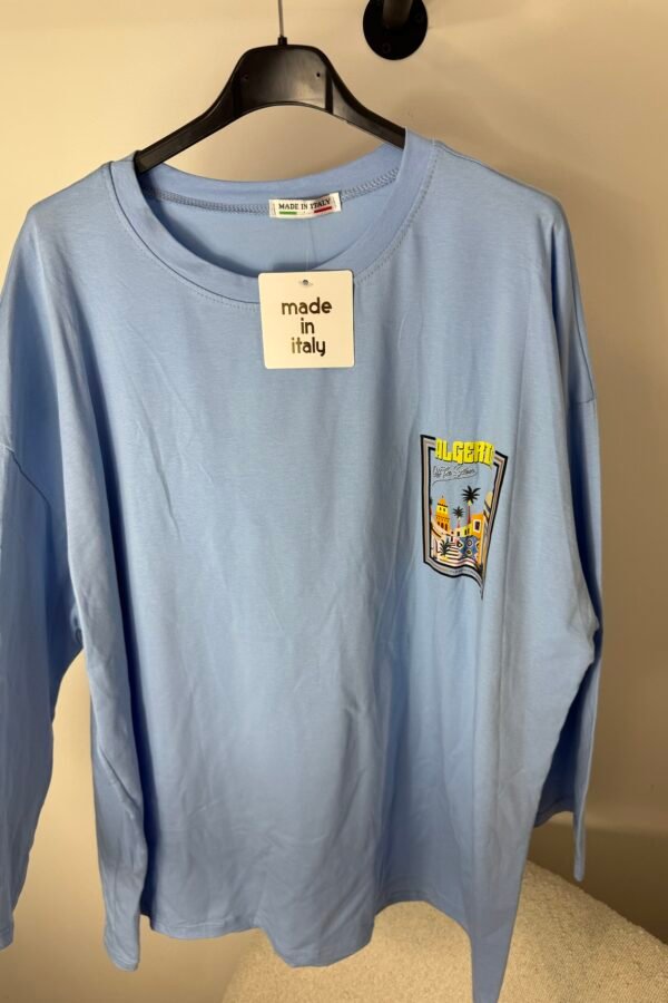 T-shirt algerie –  Bleu