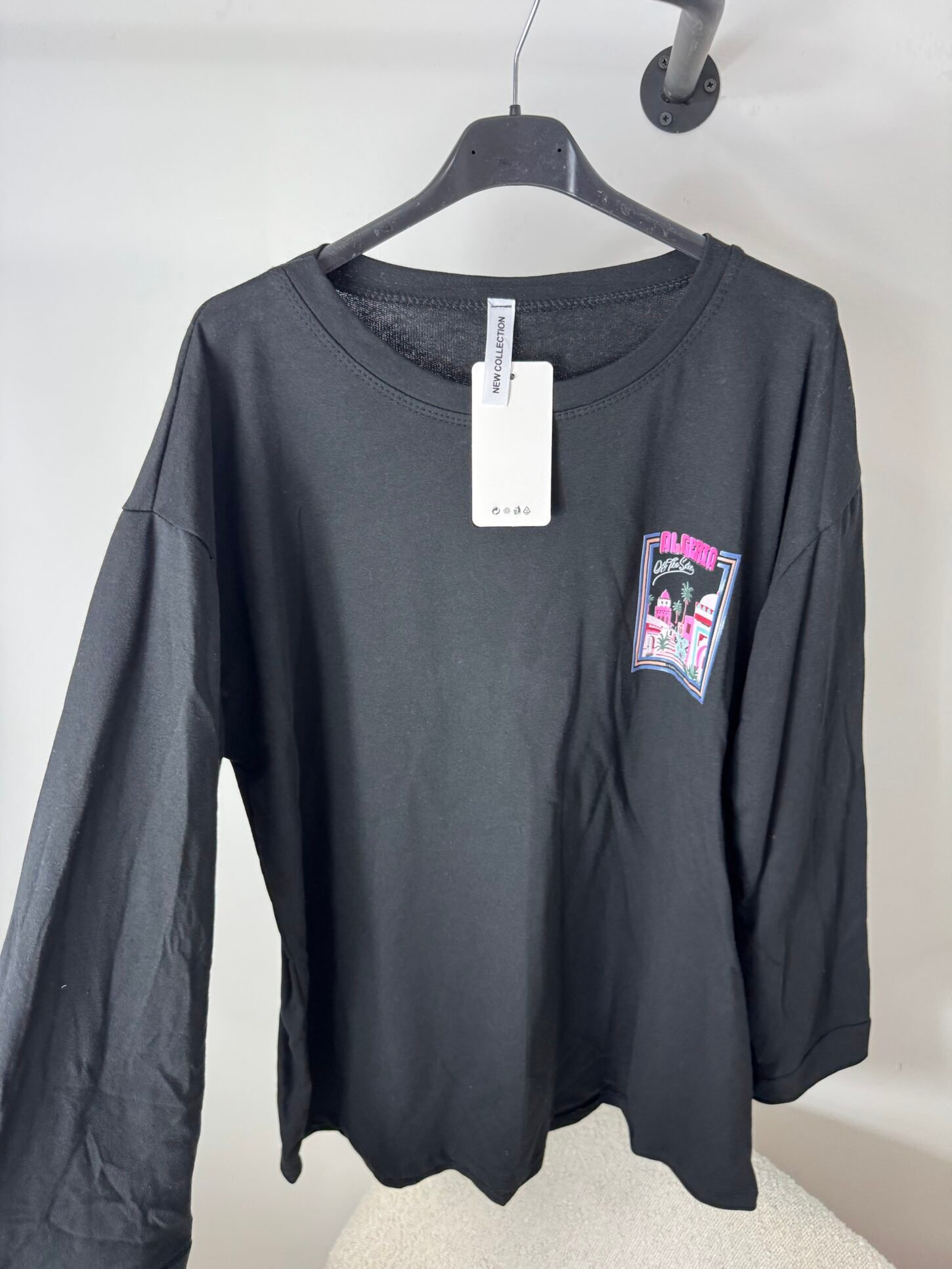 T-shirt algerie - noir