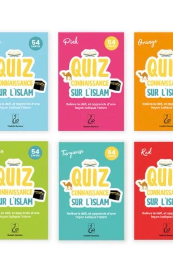 Cartes Quizz – Connaissance sur l’Islam