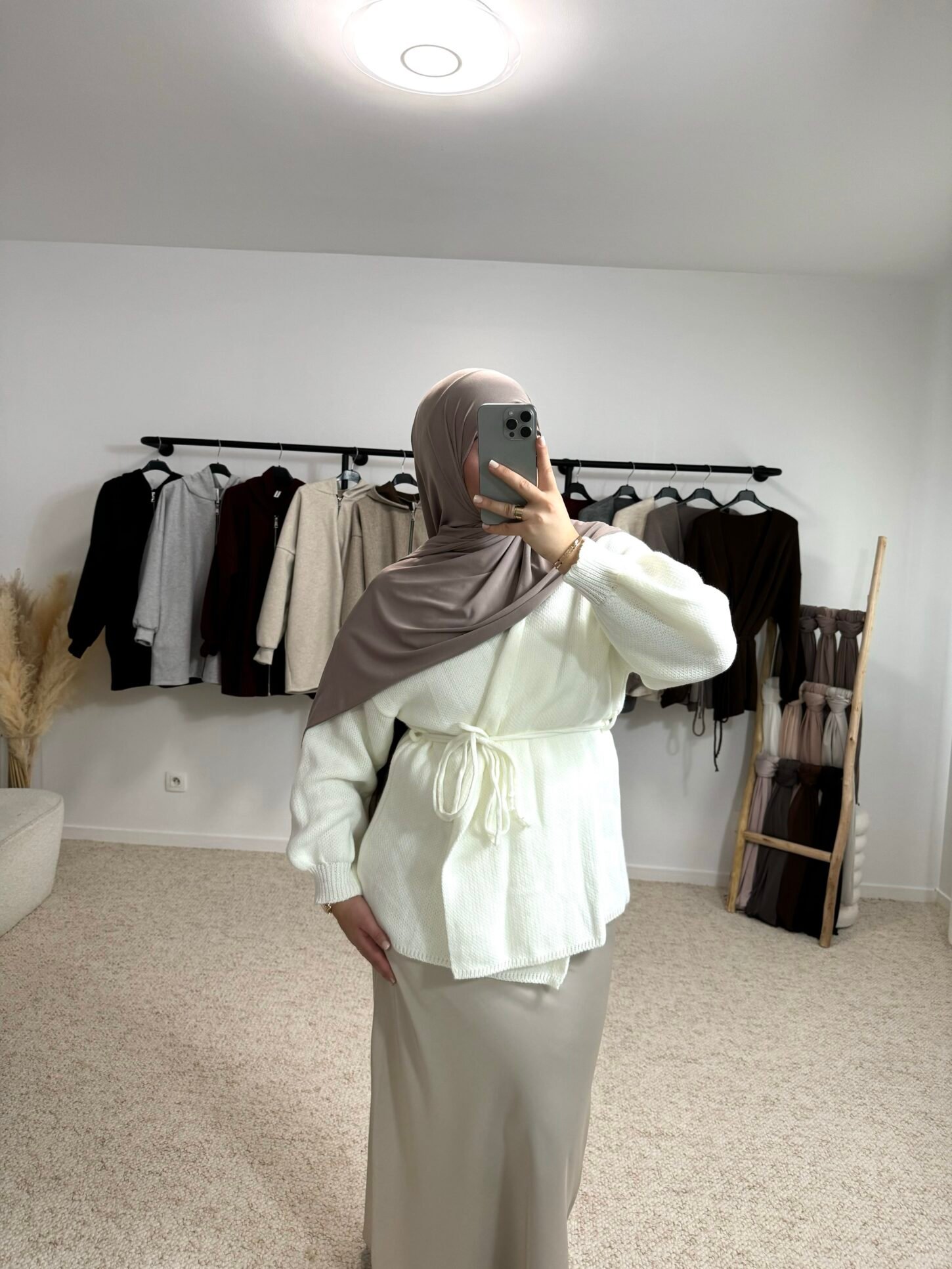 Gilet à nouer - blanc
