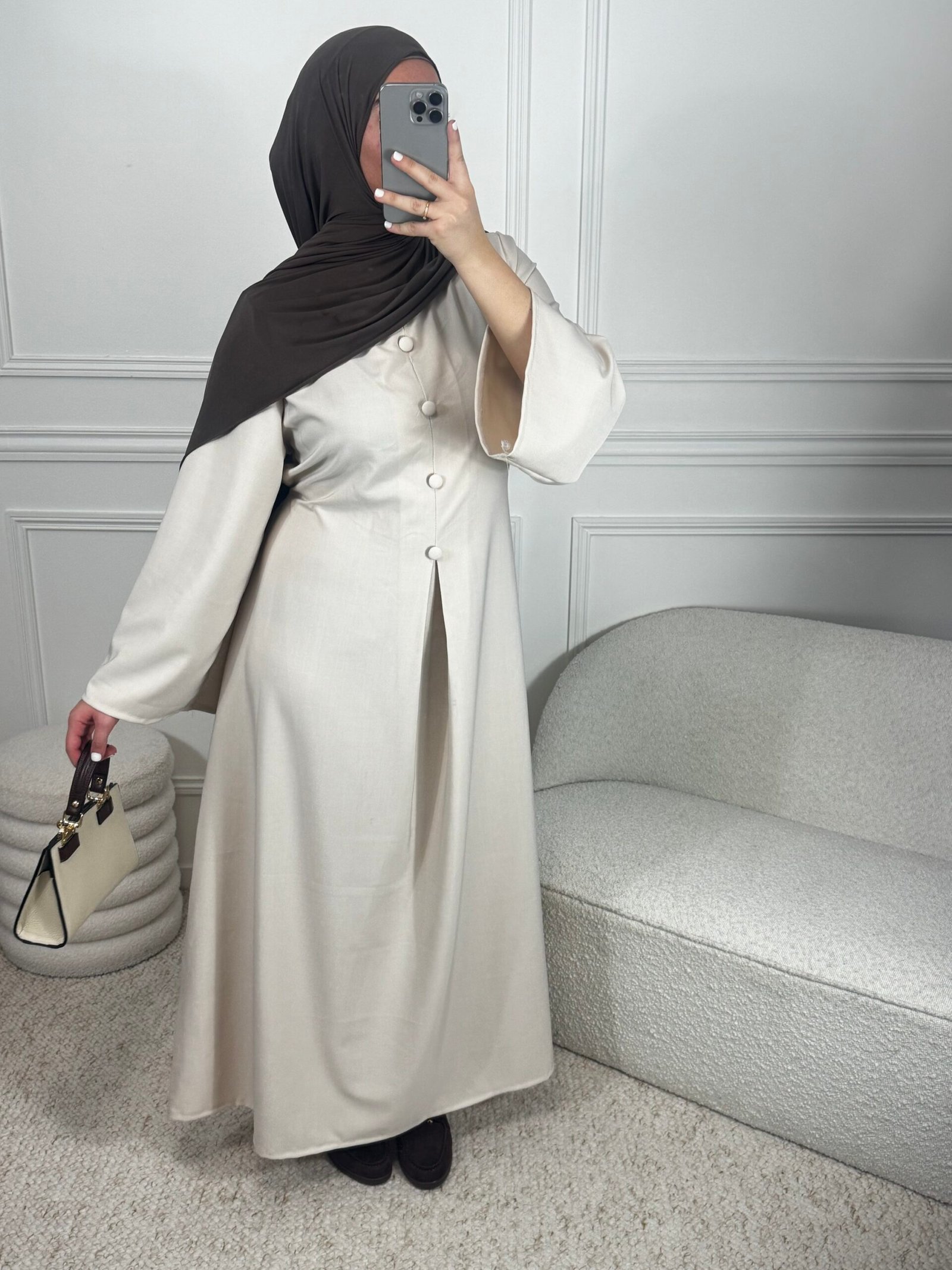 Abaya Nahia - beige