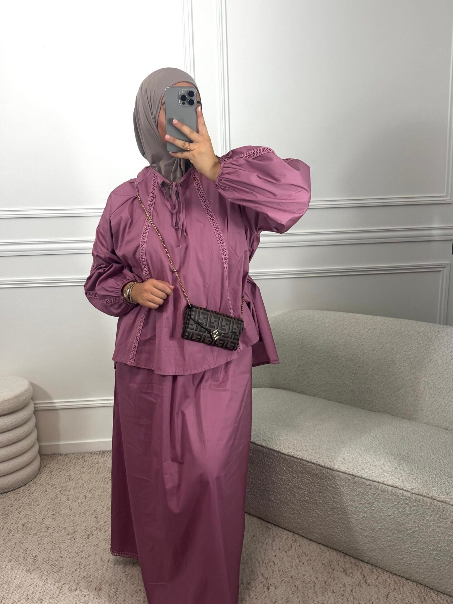 Ensemble oumi - rose – Image 2