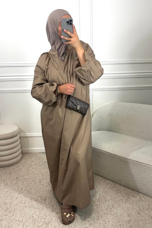 Abaya azra – taupe