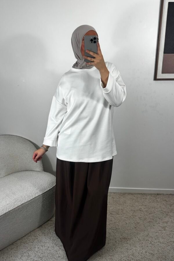Pull simply – blanc