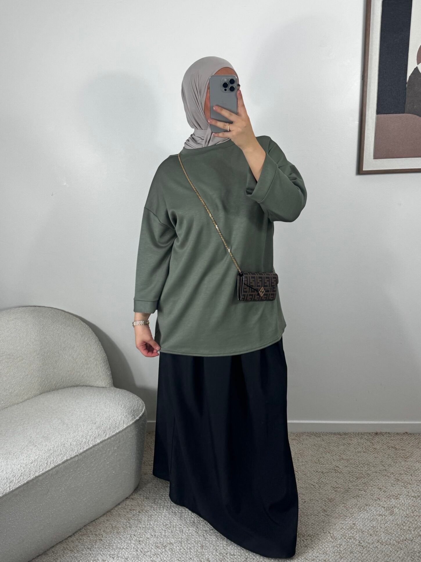 Pull simply - kaki – Image 3