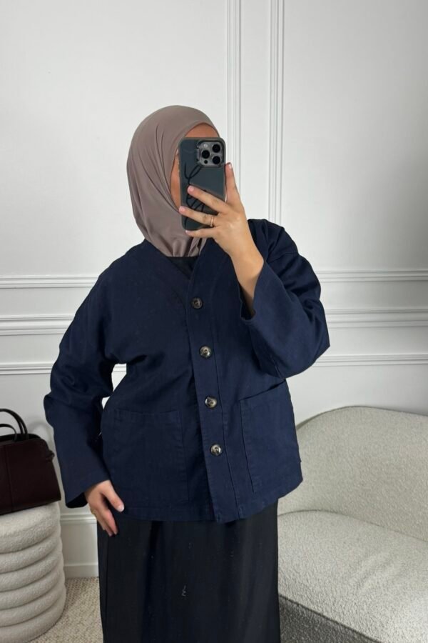 Veste jean – marine