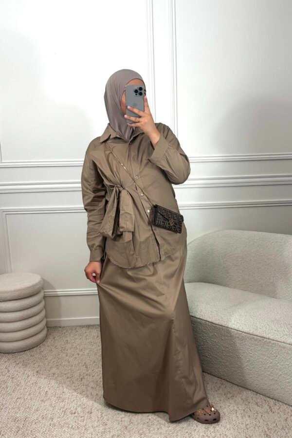 Set jupe noeud  – camel