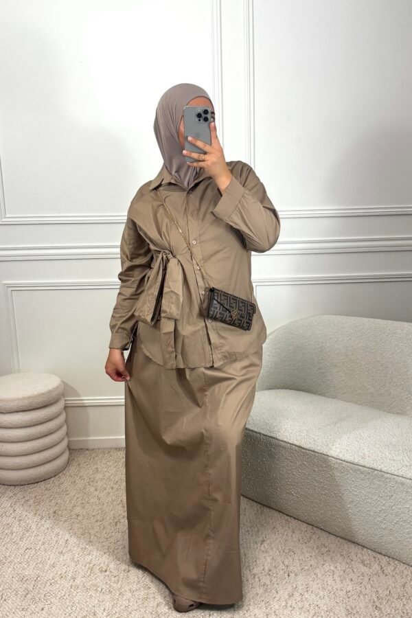 Set jupe noeud  – camel