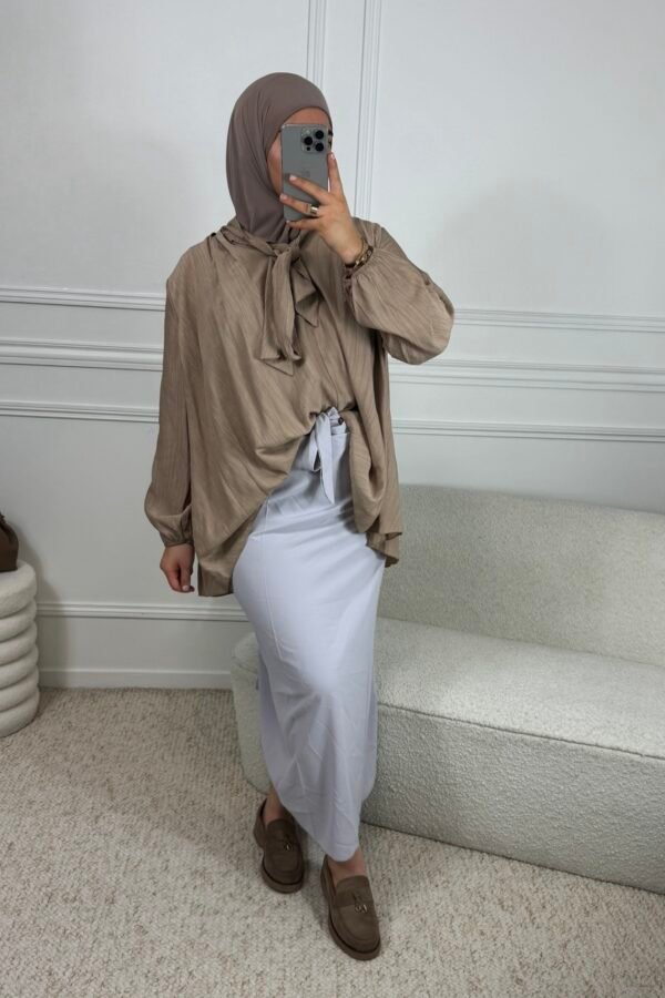 Paréo ouvert –  gris clair