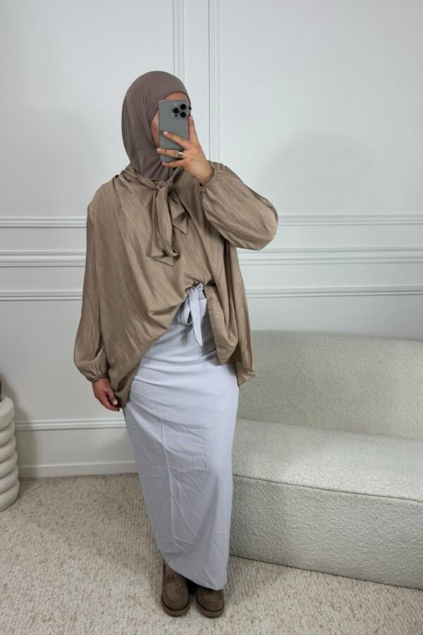 Paréo ouvert –  gris clair