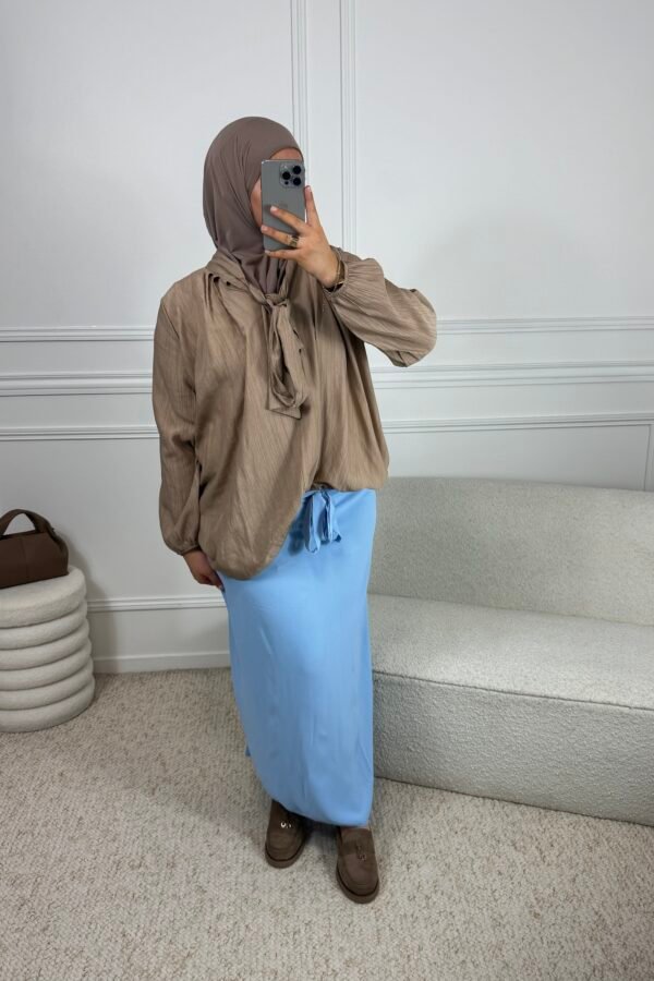 Paréo ouvert – bleu ciel