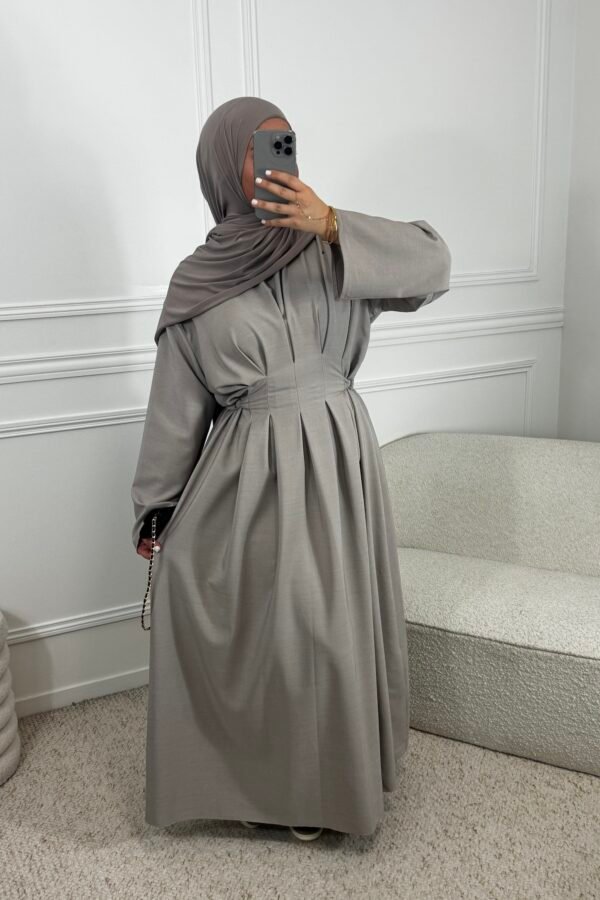 Abaya aswa – taupe