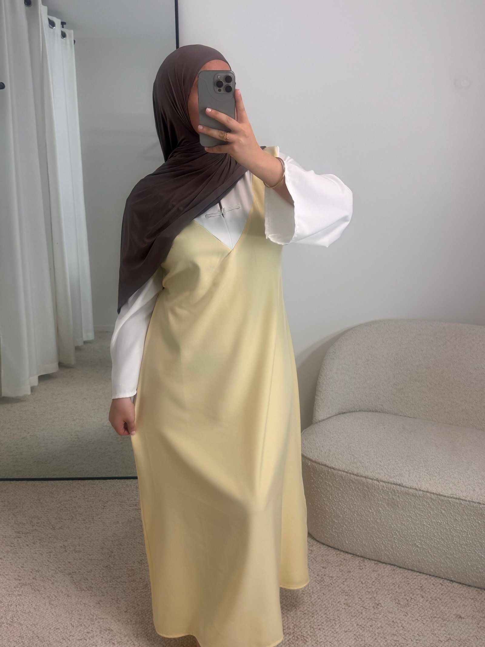 Abaya tokyo - jaune – Image 2